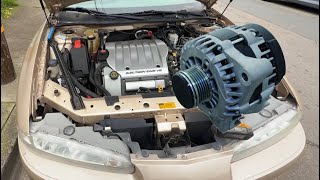 How to replace alternator on 1999-2002 Oldsmobile Intrigue