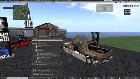 REC Basic Vehicle Beginners tutorial for Second Life