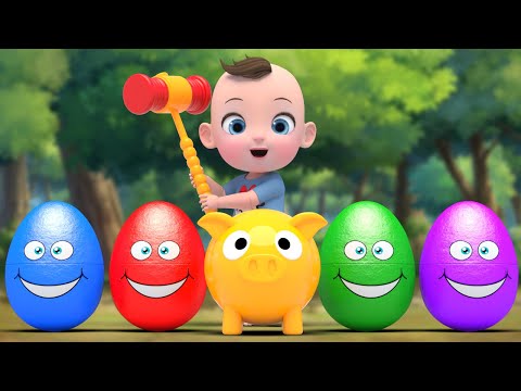 5 <strong>Eggs</strong> Song! | Baby Shark Nursery Rhymes | Baby &amp;<strong>amp</strong>; Kids Songs
