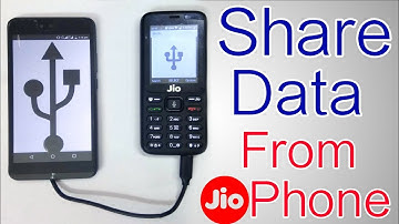 How To Share Data from Jio Phone to another Phone | Send Files from JioPhone to Any Android via USB
