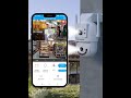 Câmera de vigilância Lenovo 4K WiFi 5G Wifi Câmeras IP PTZ de lente