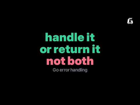 Go Error Handling: Wrap, Is, As, and When Not To