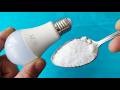 Just use salt and the LED lamp can be reused completely free of charge!