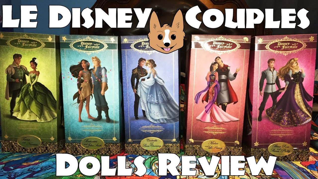 Fairytale Designer Couples Dolls - 2014 - Disney Store Exclusive Limited Edition