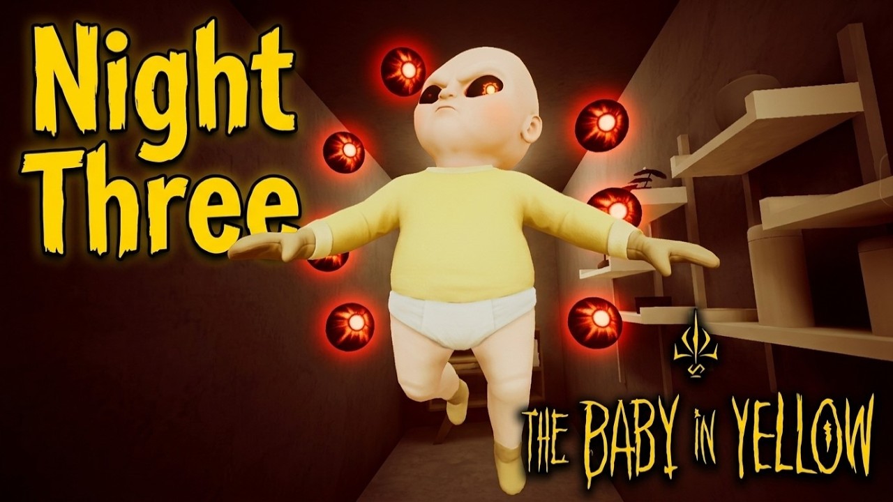 Videon pikkukuva nimelle Kolmas yö | The Baby In Yellow | Läpipeluu, pelikuvaa, ei kommentointia, Android