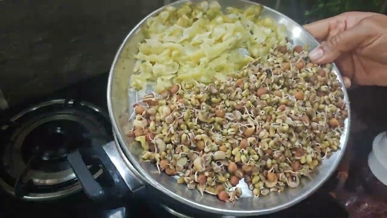 మొలకలు ములక్కాడ తో చేసిన కర్రీ 🤤😍👌#high protein rich fibre vitamins and minerals  👌# weight lose 👍