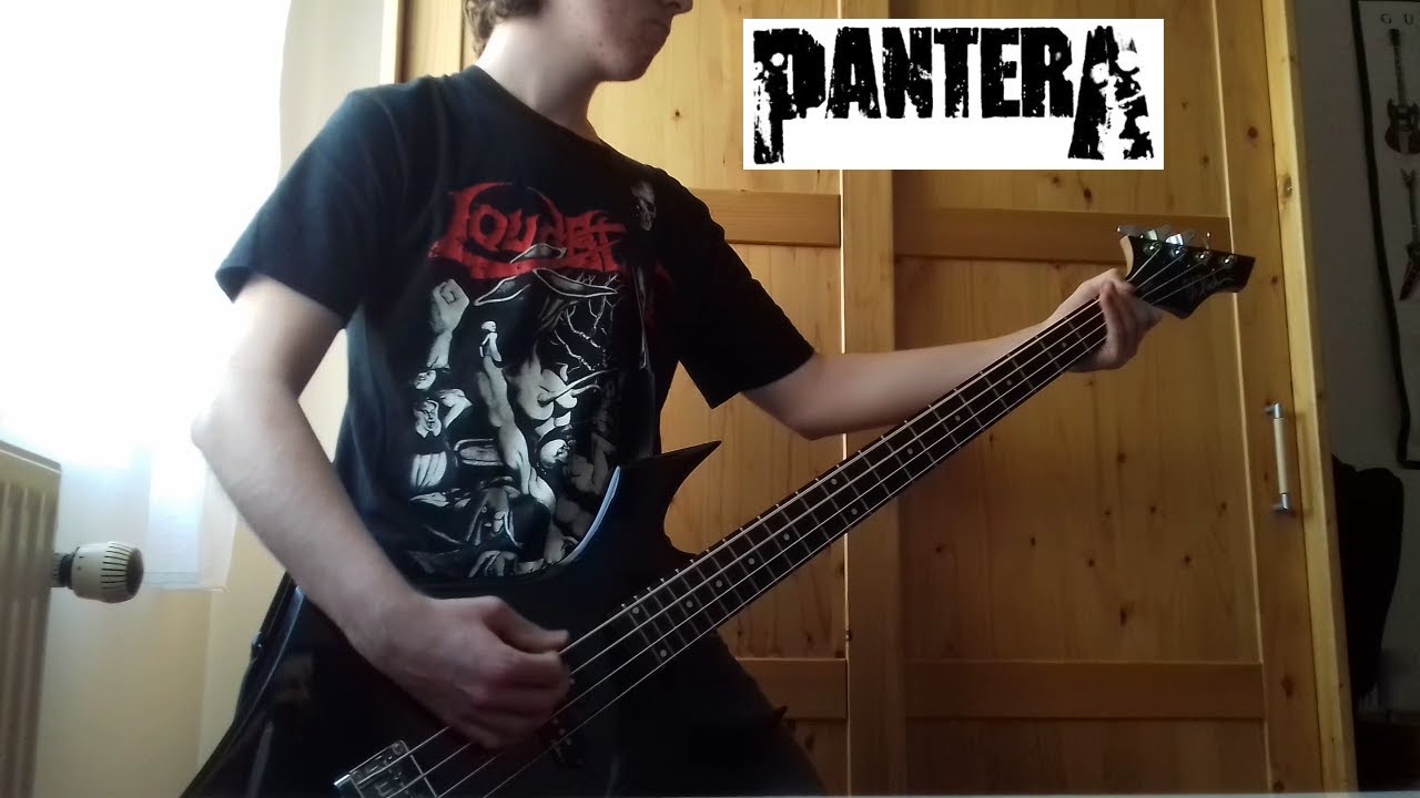 Pantera Mouth for war Bass cover YouTube