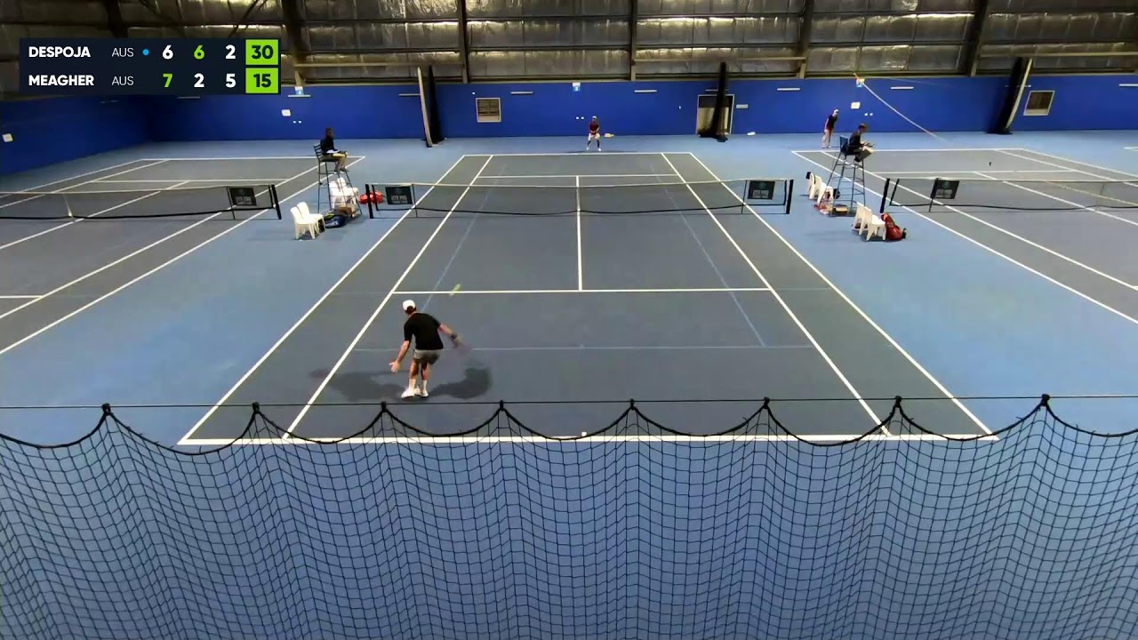 UTR Tennis Series Canberra Indoor Court 3 8 December 2021 YouTube