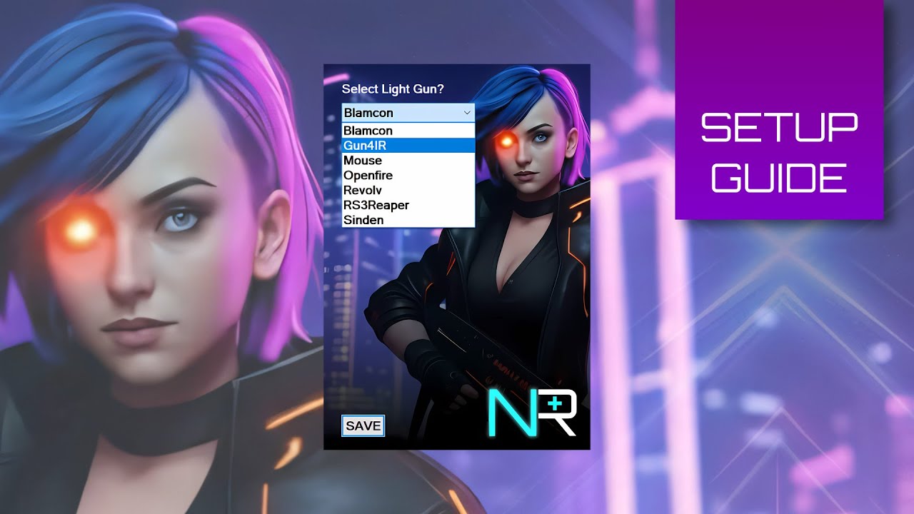 Setup Guide - Neon Requiem (Rail Shooter) Lightgun Game