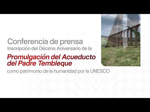 28/05/2025: Conferencia de Prensa "Décimo Aniversario de la Promulgación del Acuerdo del Padre Te...