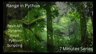 Range function in Python | Revit API | BIM | Python | Dynamo Revit | Range Uses | Revit Automation
