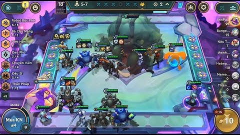 TFT Mùa 14.6 Sức Mạnh Của 6 Robot Bộc Phá