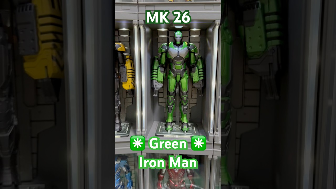 【Unboxing】Green Iron Man?! ZD Toys mk26 Gamma 中動 馬克26 伽馬 