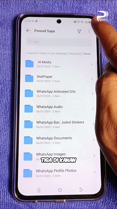 Cara download status whatsapp teman tanpa aplikasi tambahan#tipswhatsapp #trikwa #tipswa