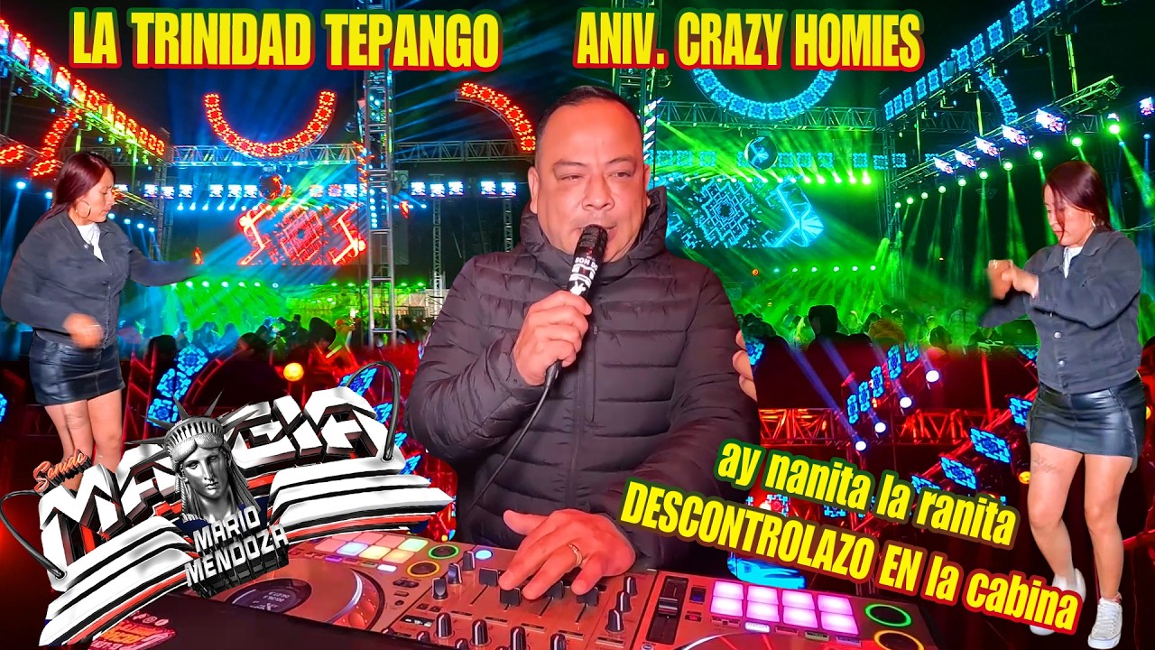 😮DESCONTROLAZO EN LA CABINA🔥 DE  SONIDO MAGIA NY💥 EN LA TRINIDAD TEPANGO 2026👈