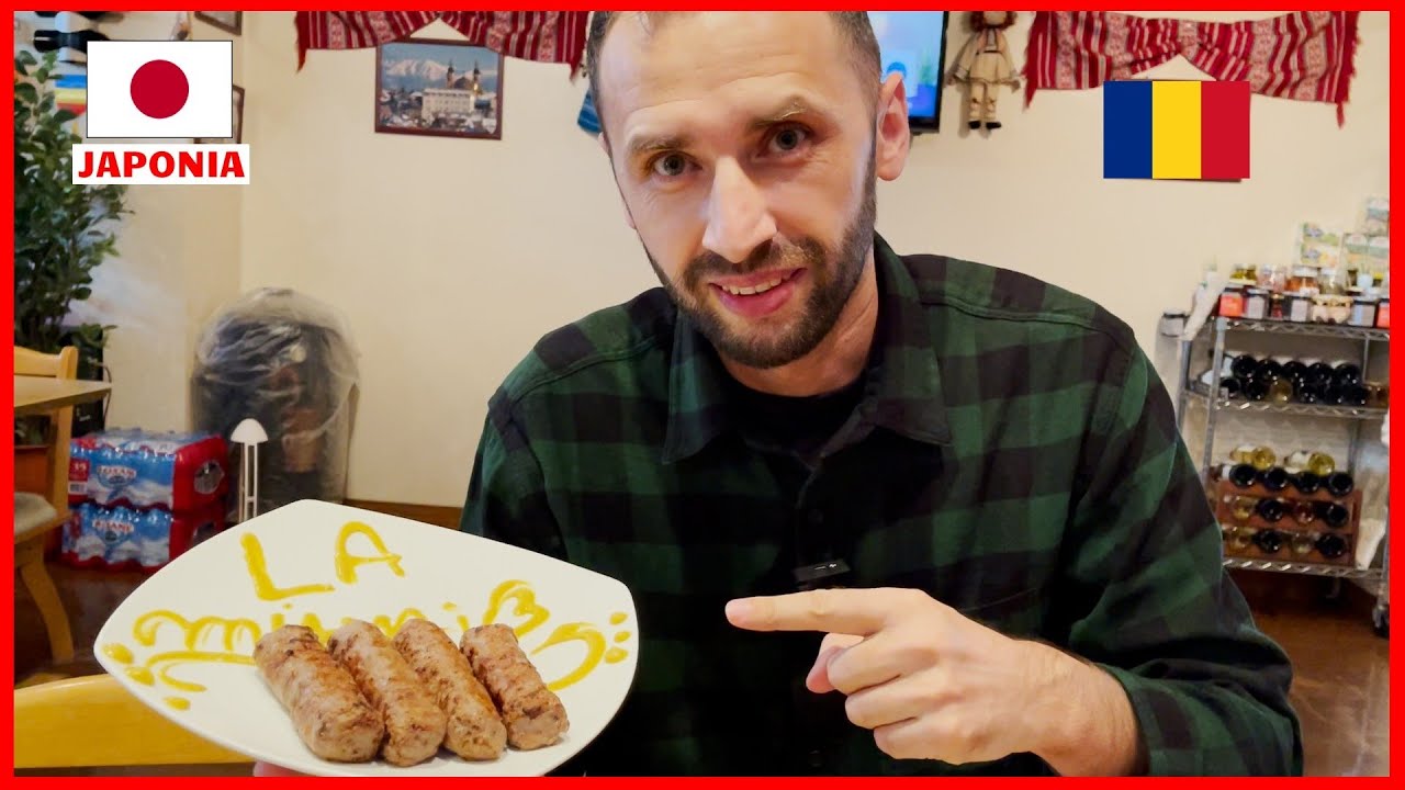 Restaurant ROMANESC in JAPONIA! Mancam SARMALE, MICI si alte preparate TRADITIONALE
