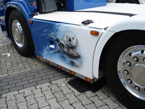 Scania R620 V8 Martin Ryan & Sons Ireland interior (HD) - YouTube