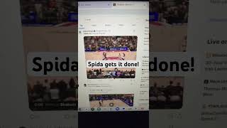 Spida  has the game of his life! #clevelandcavaliers