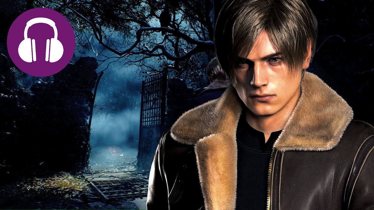 Falling Asleep With LEON 💤 Relaxing RESIDENT EVIL 4 Ambience | ASMR | Forest Sounds