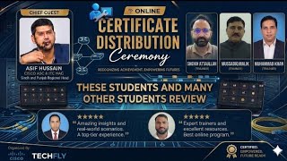 🎓 Online Certificate Distribution Ceremony | Tech Fly