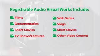 Copyright Registration Of Audio Visual Works