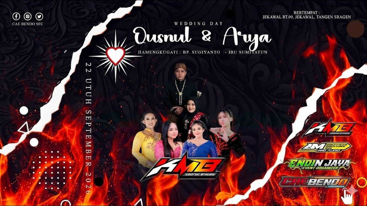 🔴LIVE   Campursari  KMB GEDRUG SRAGEN \\\\  AM PRO AUDIO || WEDDING QUSNUL \u0026 ARYA