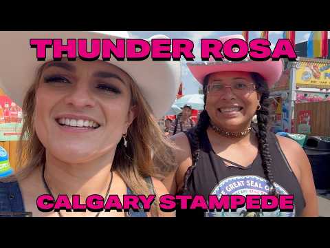 #ThunderRosa goes to #Calgary #Stampede