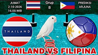 THAILAND VS FILIPINA || GRUP B FIFA ASEAN CUP 2026 || PREDIKSI JITU VERSI ARJUNA