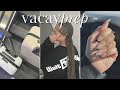 Vacay prep  getting viral braids beauty maintenance packing tips outfit planning etc