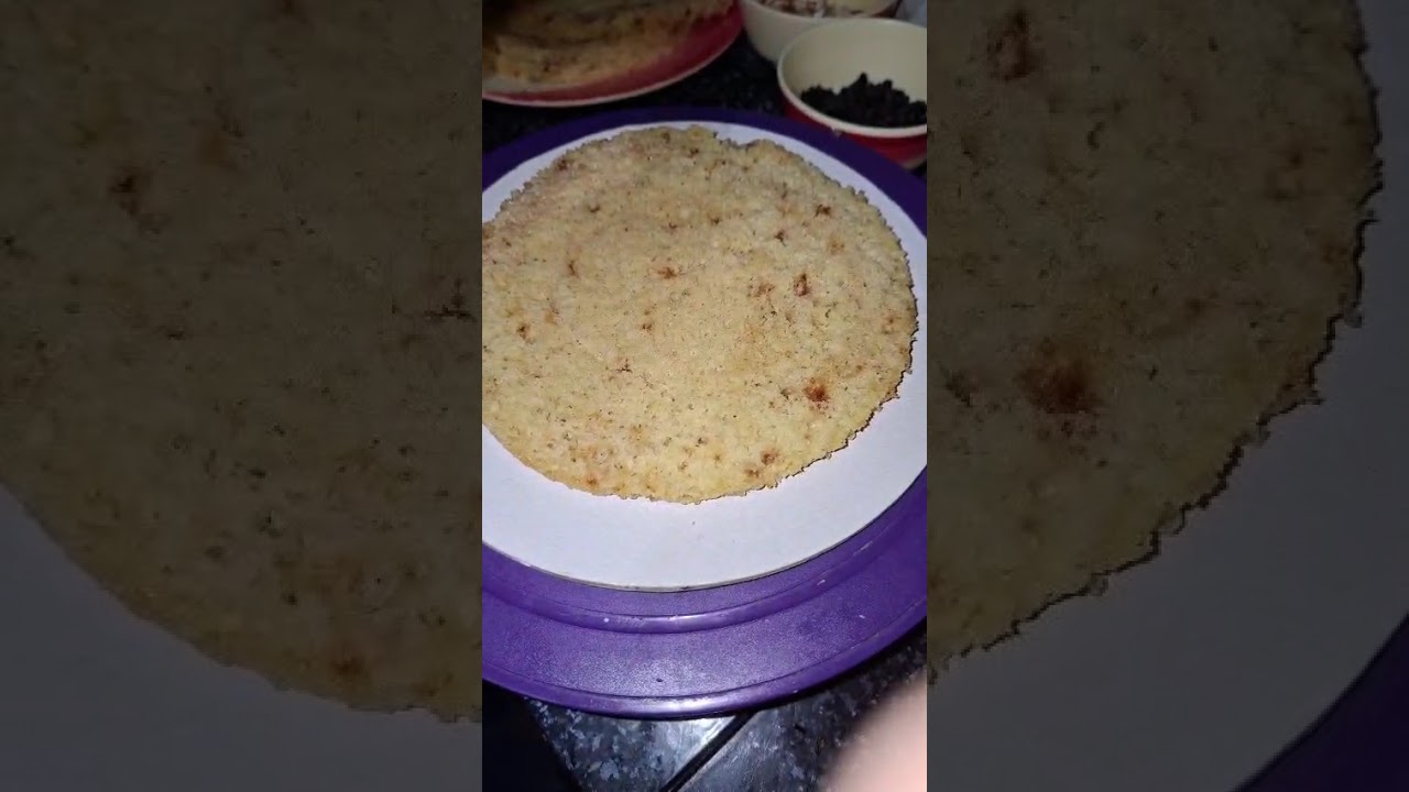 Nutty bubble cake making 