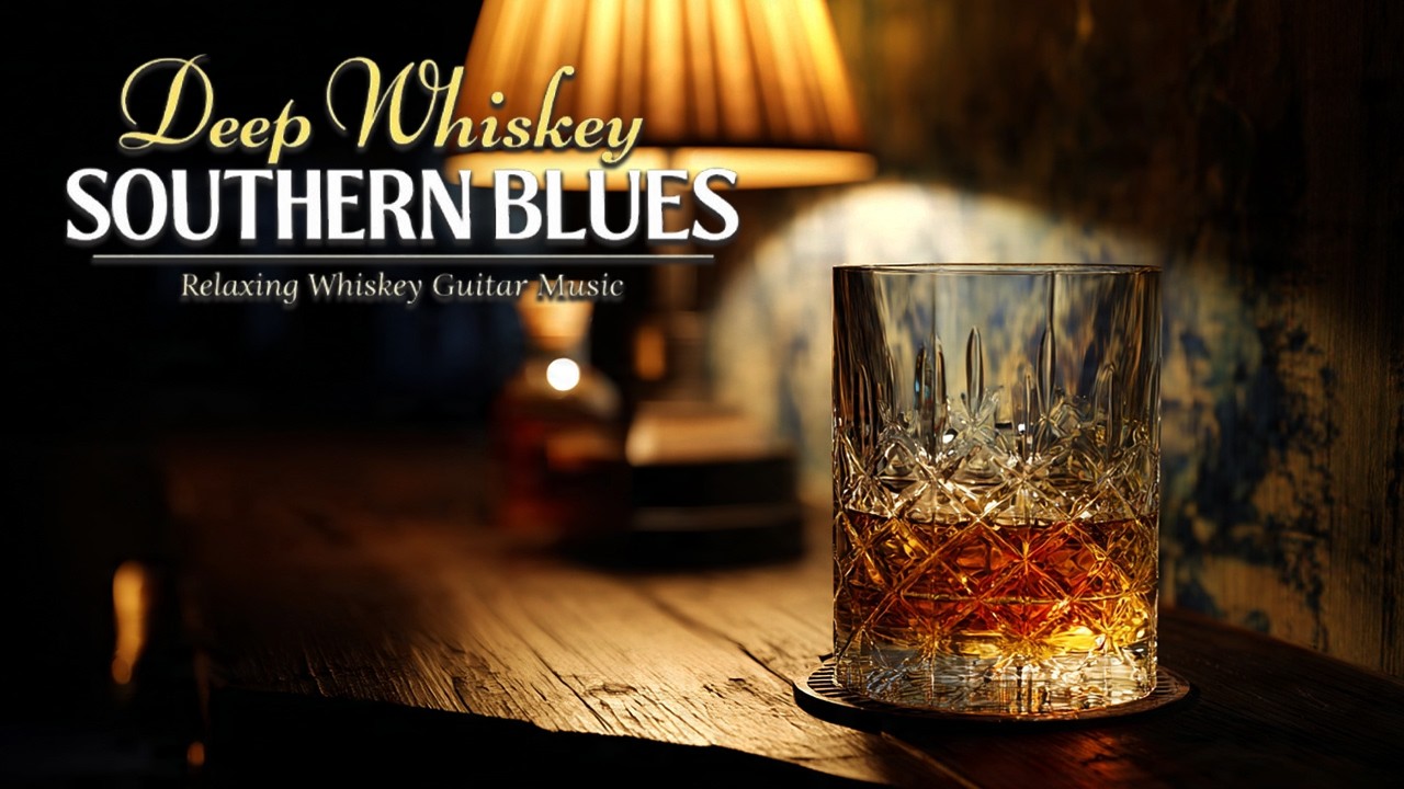 Whiskey Jazz Blues  Deep South Lounge Vibes & Relaxing Instrumental Blues Music   Chill Out