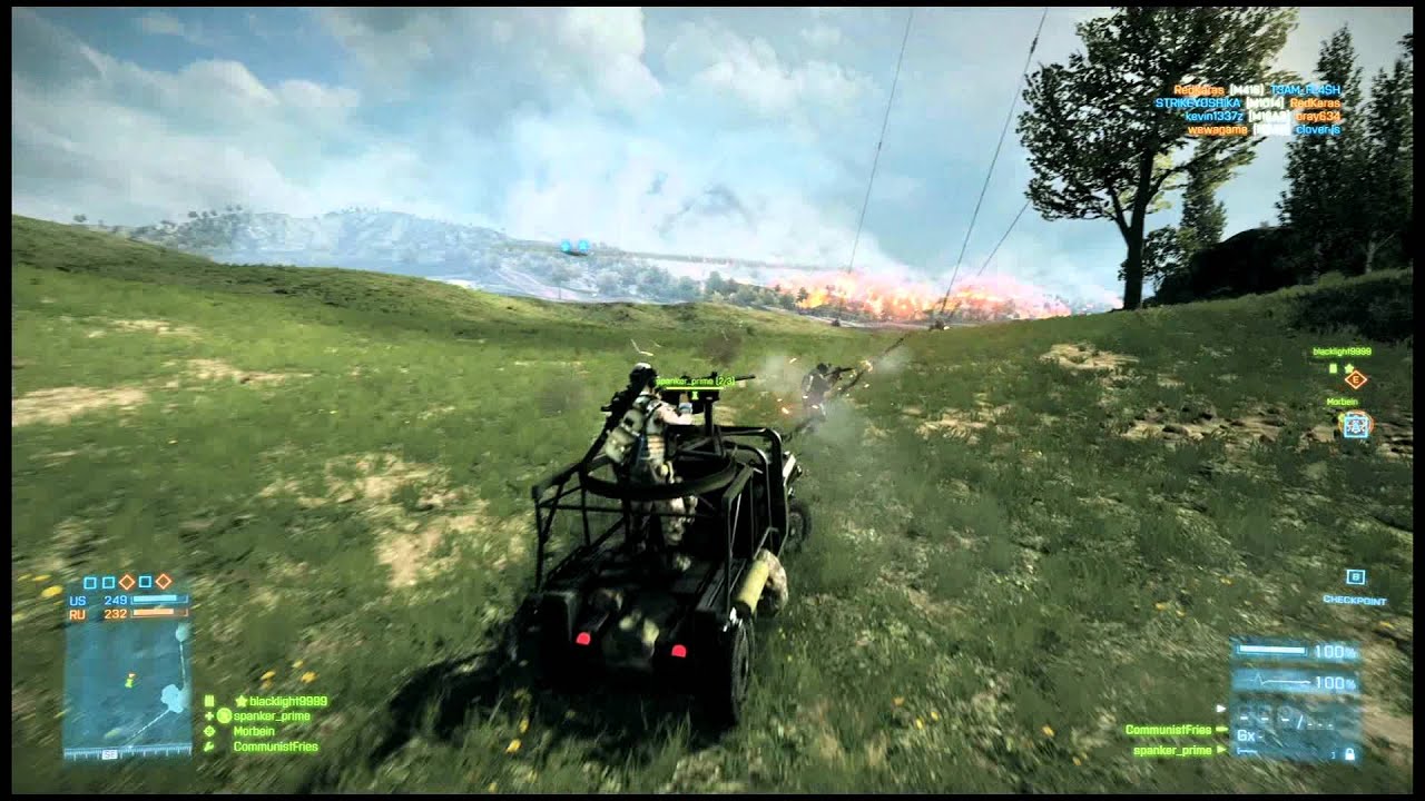 BF3 - The Accidental Passenger (60FPS slow-motion test)