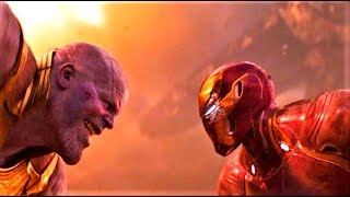 Homem De Ferro Vs Thanos Dublado | Vingadores Guerra Infinita! Cena De Luta Do Filme.