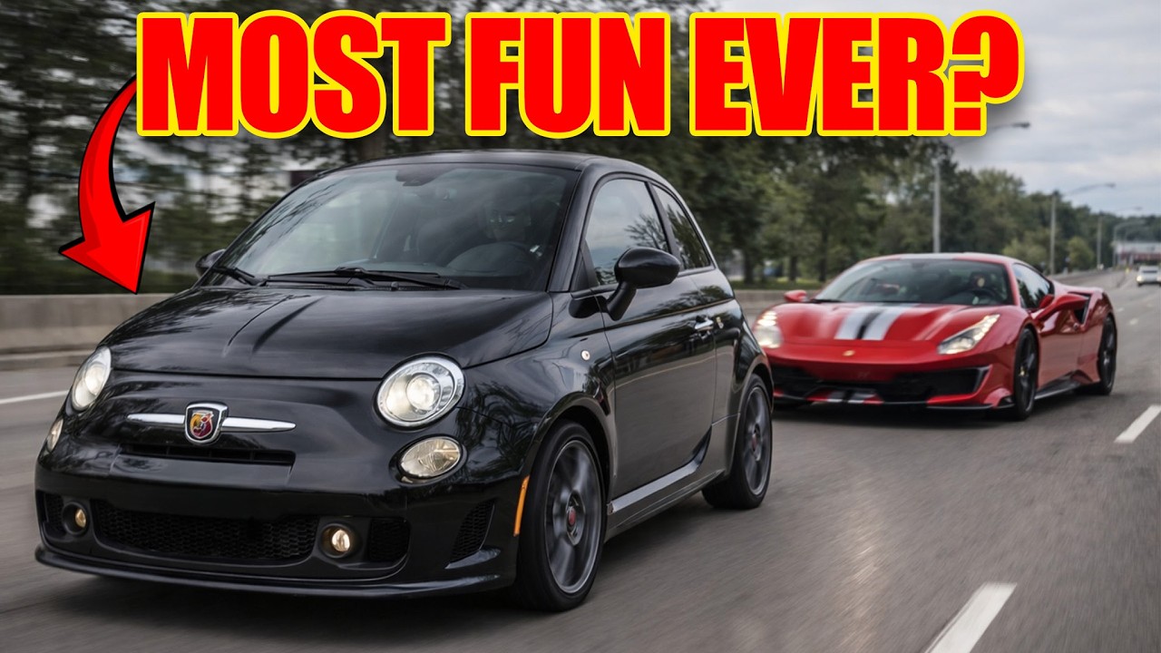 $10K Fiat 500 Abarth: More Fun Than a Supercar? - YouTube