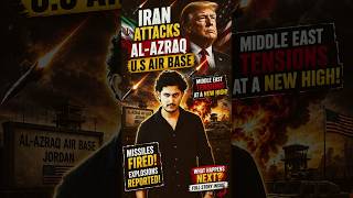 🔥 Missiles fired… target locked on a US base 😳 #usvsiran #geopolitics