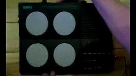 Circuit Bent Yamaha DD-5 drum machine