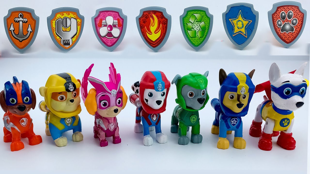 ASMR Unboxing the Latest Paw Patrol Toys| Paw Patrol Super Charge! Pups, Powers, and Badge Surprises
