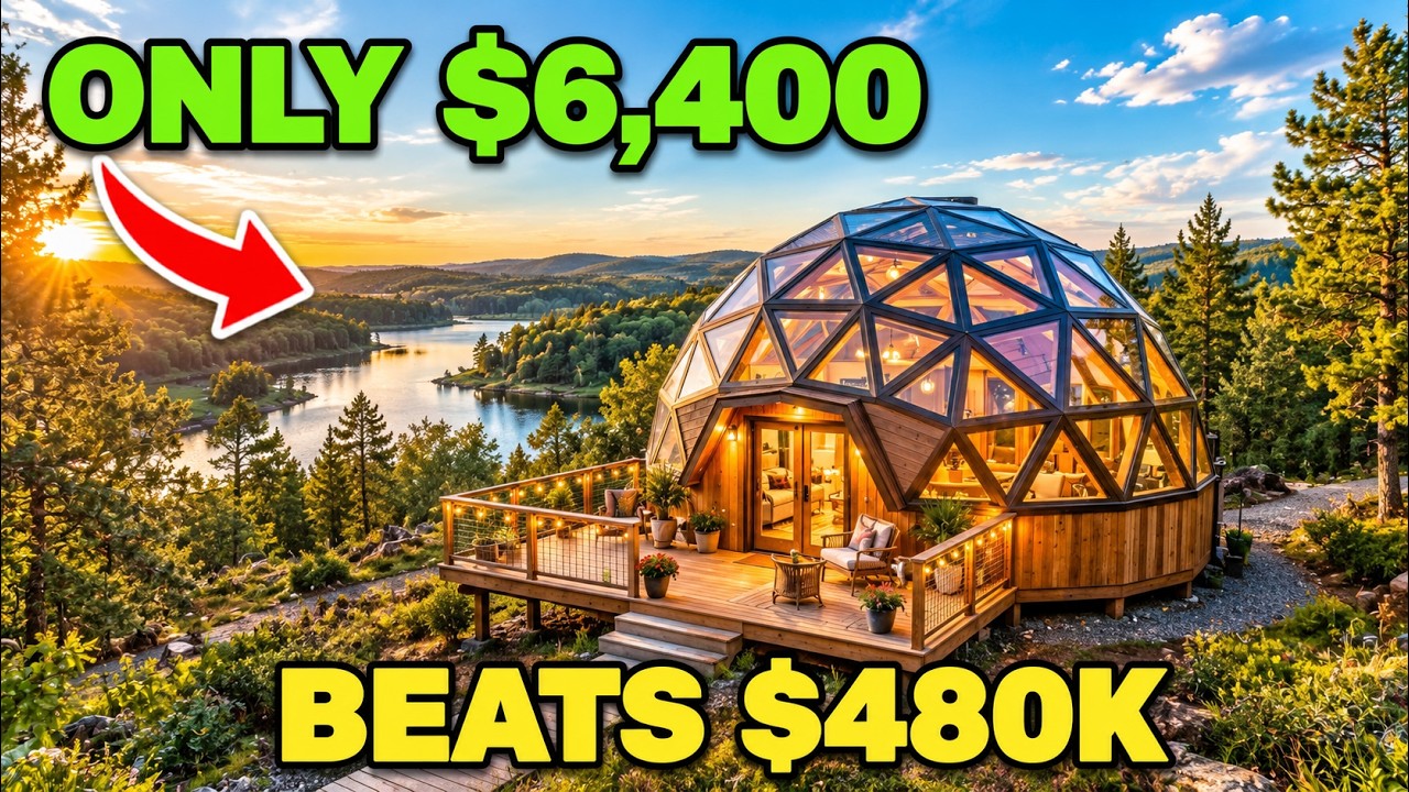 Built to Last 75 Years: The Affordable $6,400 Dome Home Secret No