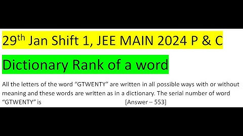 All the letters of the word “GTWENTY” are written in all possible ways with or without meaning and