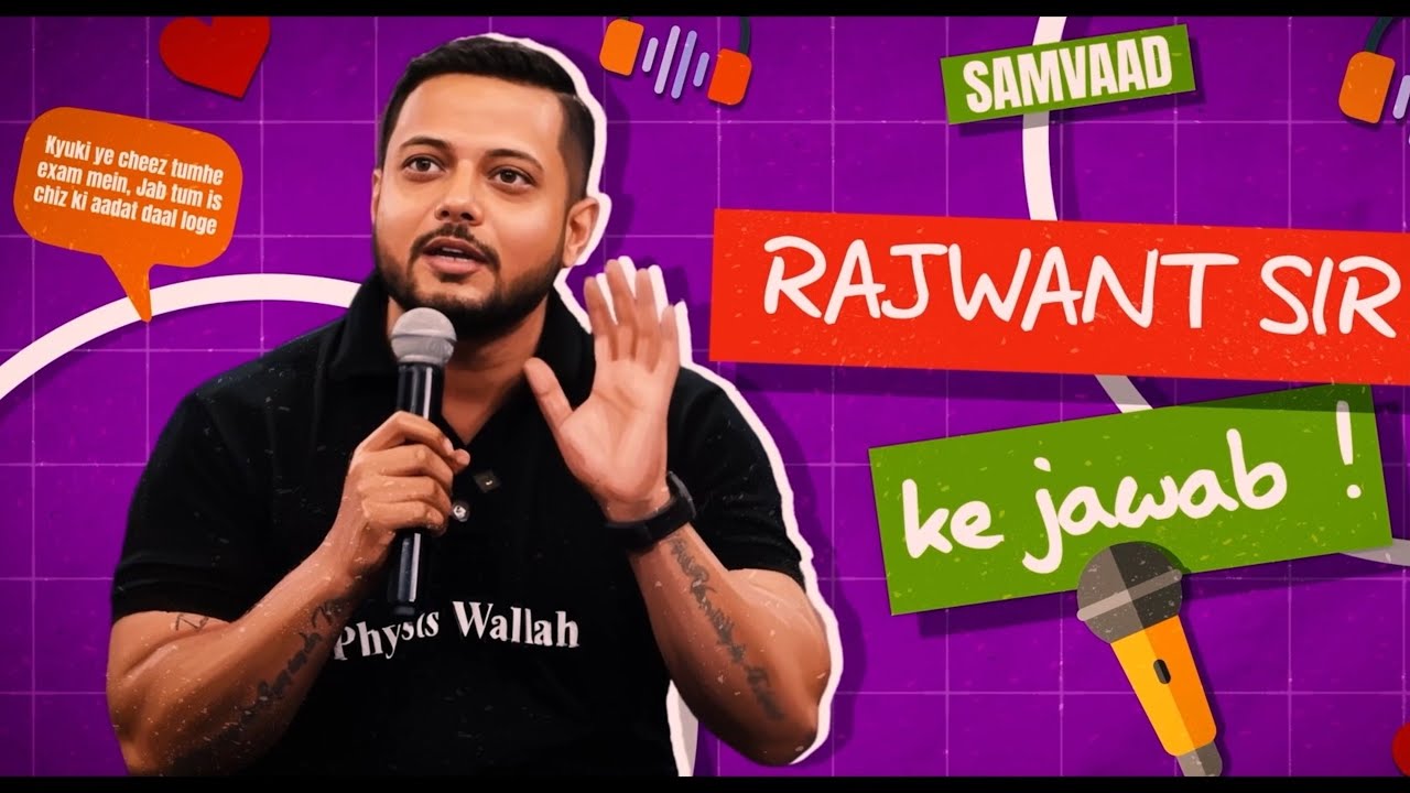 SAMVAAD WITH RAJWANT SIR ❤️ RAJWANT SIR LIVE INTERACTION WITH STUDENTS OFFLINE 😊 RAJWANT SIR QNA 🌟