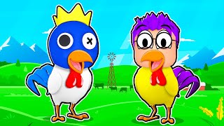 Can We Be MAX LEVEL CHICKENS In ROBLOX CHICKEN LIFE!? (SECRET EGGS REVEALED!) screenshot 5