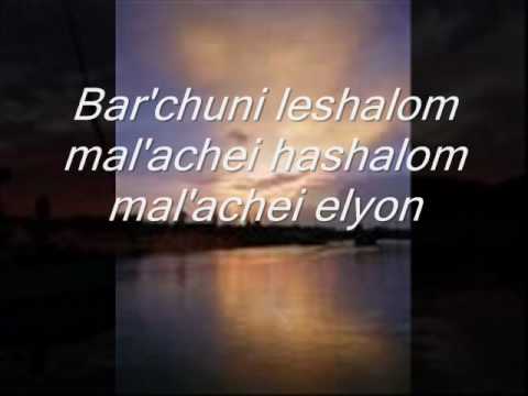 SHALOM ALEICHEM with Lyrics by Susana Allen