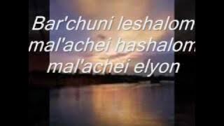 SHALOM ALEICHEM with Lyrics Sung by Susana Allen