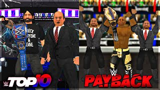 Top 10 Wwe Payback 2020 Moments Wr3D Wwe 2K20 Mod