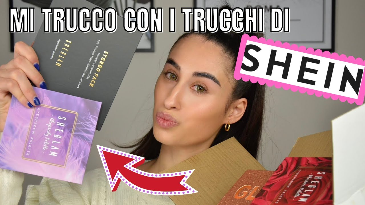 HO SPESO 100€ PER I TRUCCHI DI SHEIN // RECENSIONE LENTI COLORATE ...