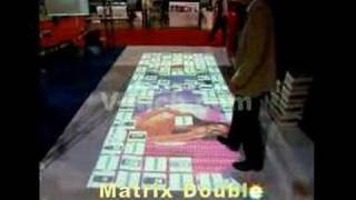 Interactive Matrix on the floor