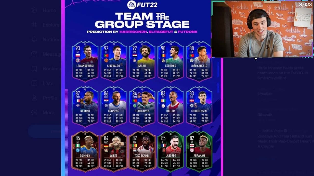 Nick reacts to Team of the Group Stage Prediction