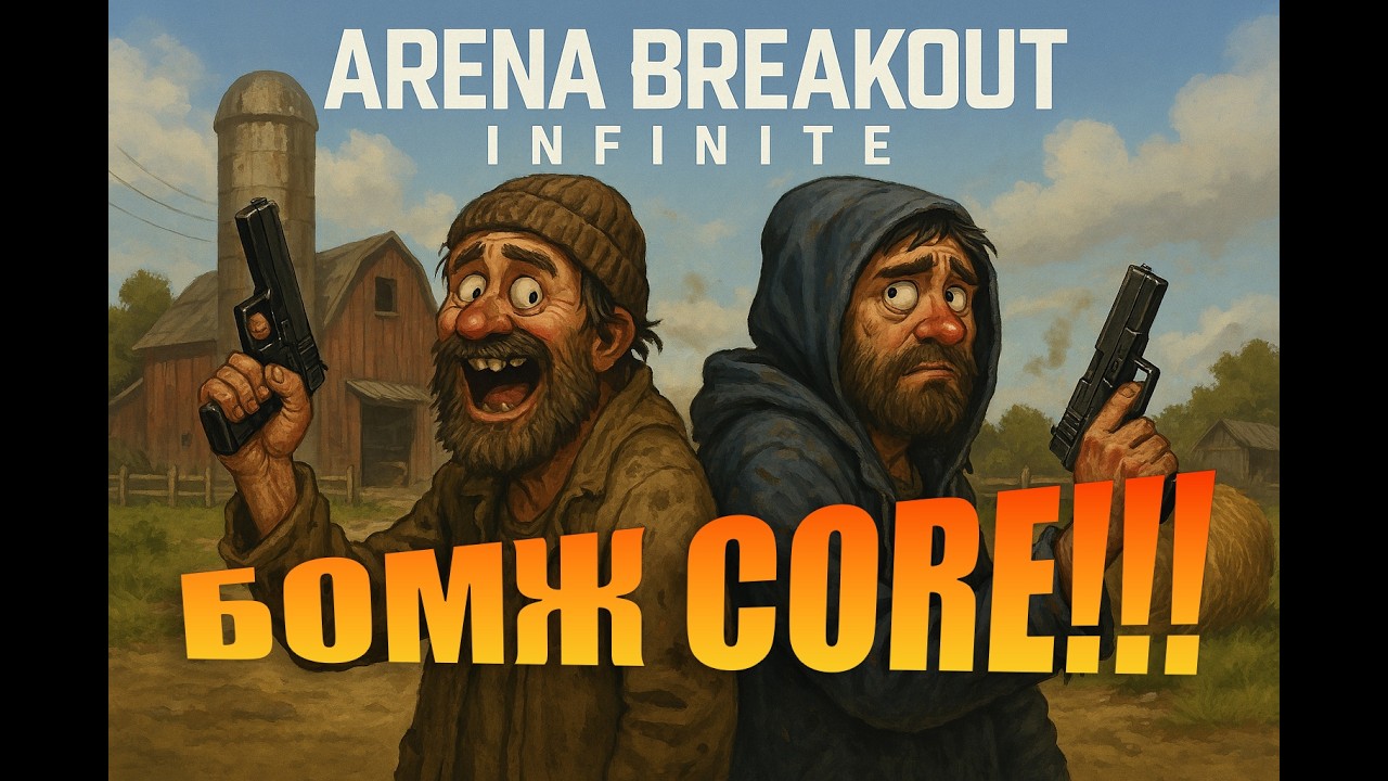 Бомжи в бою: Arena Breakout Infinite без брони и на пистолетах!