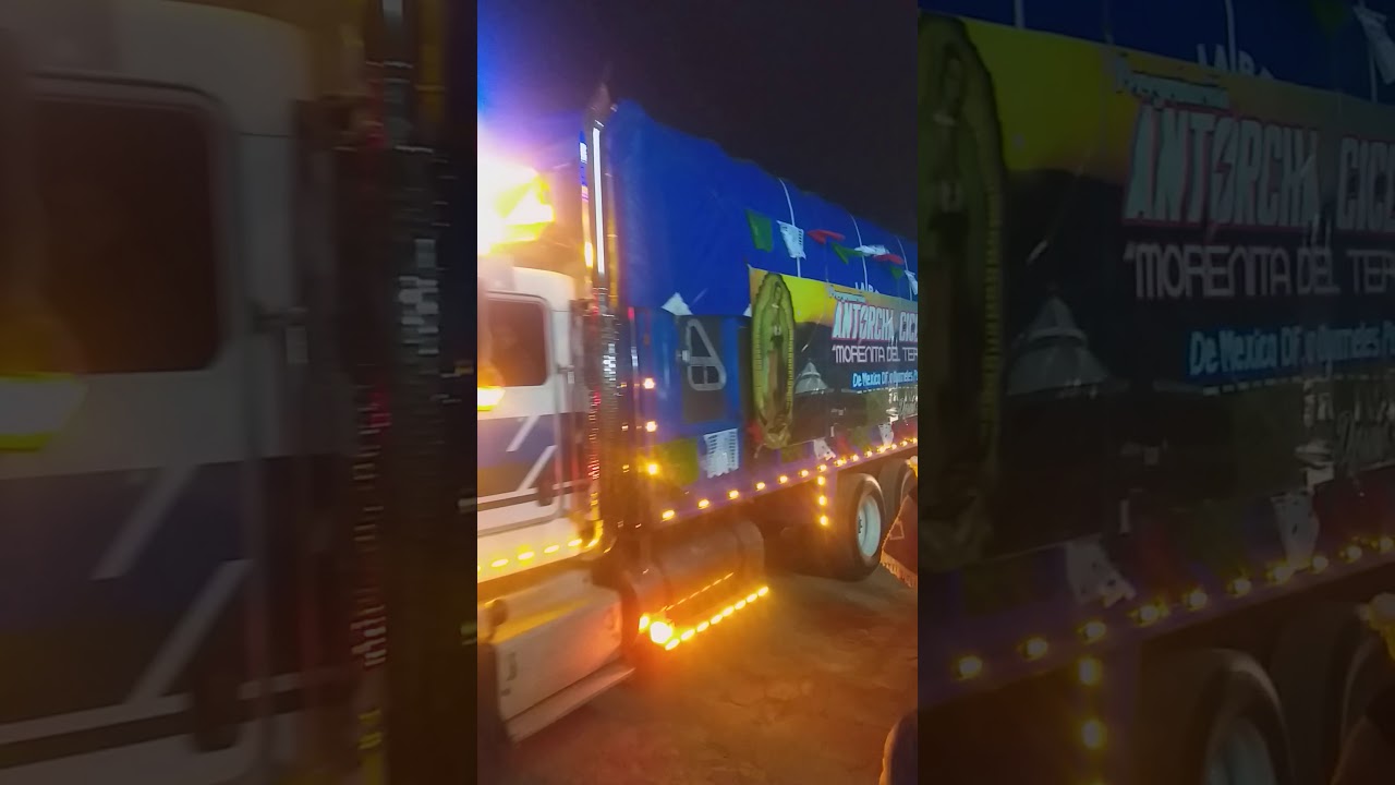 Salida de las antorchas Guadalupanas oyameles a México 2019