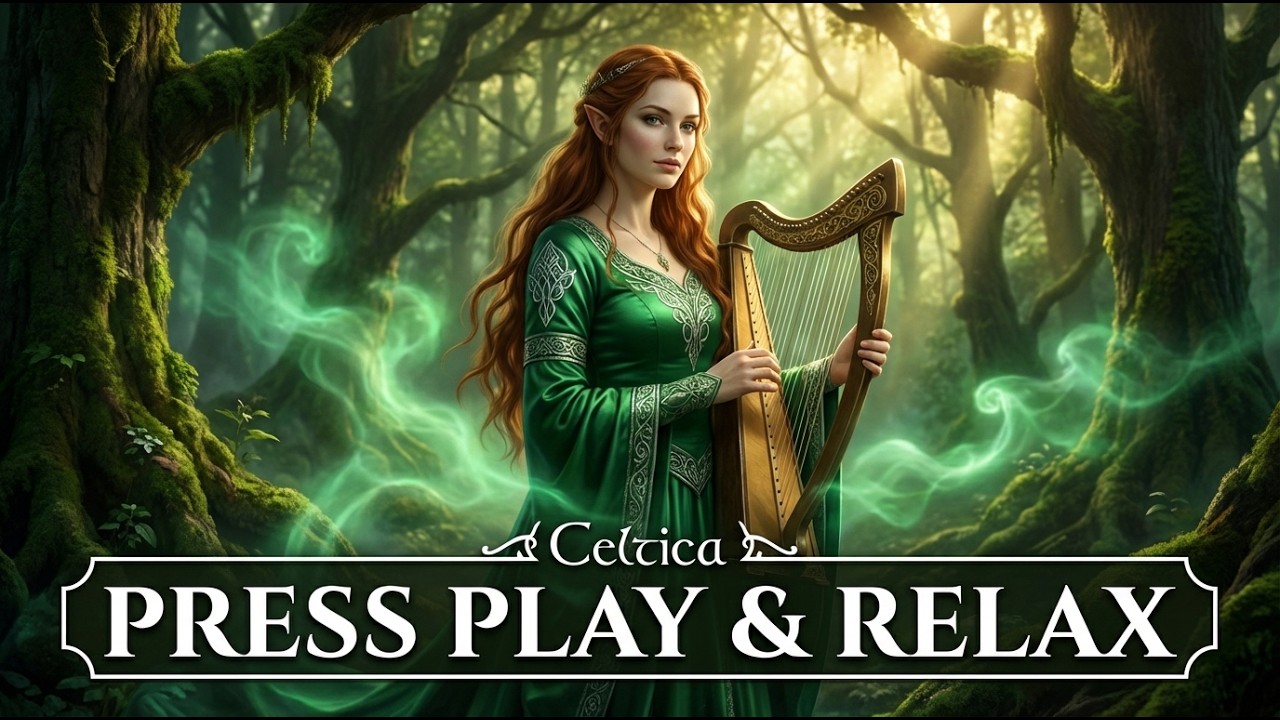 Calming Celtic Flute Music 🍀 Peaceful Irish Instrumental for Relax